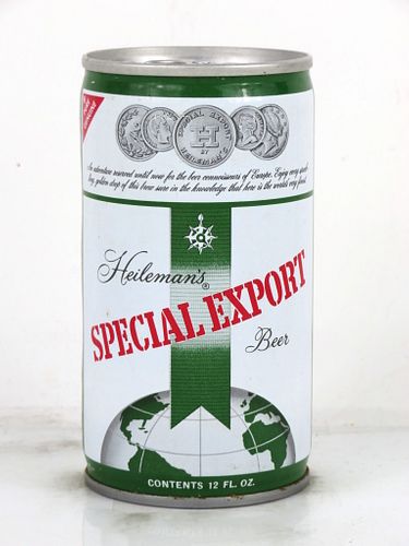 1975 Heileman's Special Export Beer 12oz Tab Top Can T75-30V La Crosse, Wisconsin