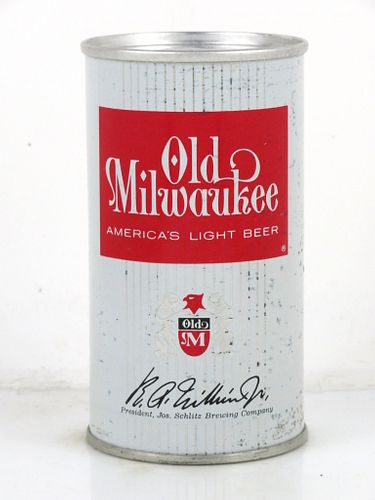 1962 Old Milwaukee Beer (Super Softop) 12oz Flat Top Can 107-31 Milwaukee, Wisconsin