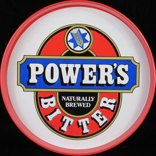 1979 Powers Bitter 12 inch Serving Tray Beenleigh, Australia