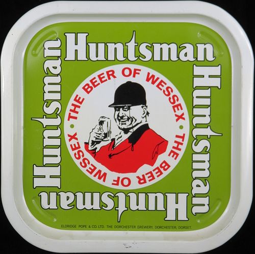 1985 Huntsman Beer Wessex England 13 inch Serving Tray , England