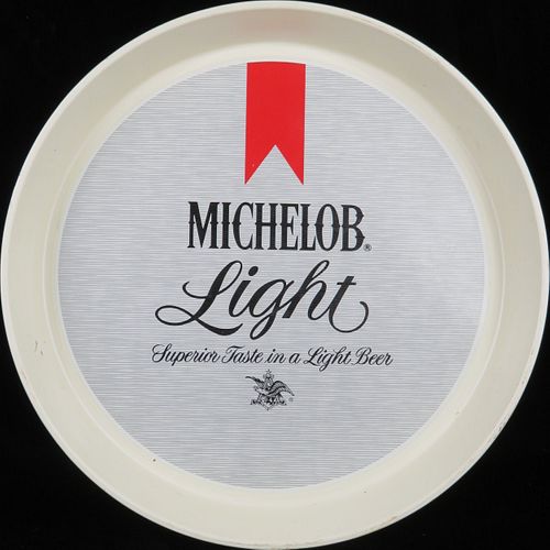 1978 Michelob Light Beer 13 inch Serving Tray Saint Louis, Missouri
