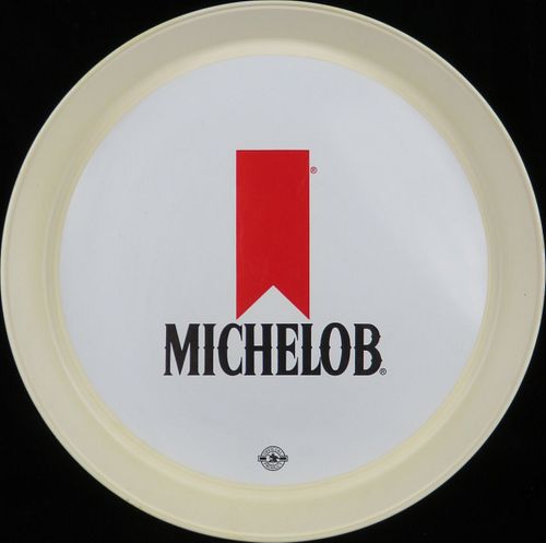 1978 Michelob Beer (plastic) 13 inch Serving Tray Saint Louis, Missouri
