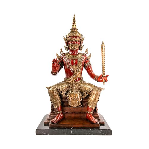 A Rare Thai Modern Jambhala Statue | ท้าวกุเวร ธนราชันย์ หลวงพ่อสมบูรณ์ วัดหงส์รัตนาราม