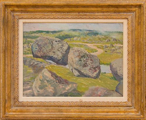 WILLIAM STARKWEATHER (1879-1969): THE GREAT ROCKS AT PEGGY'S COVE