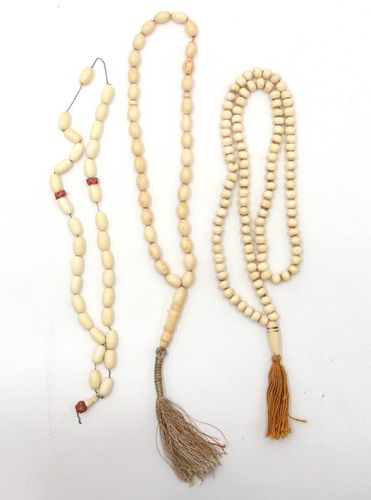 Tibetan Bone Prayer Beads