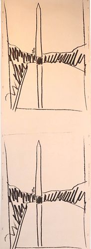 Andy Warhol, Wallpaper, Washington Monument