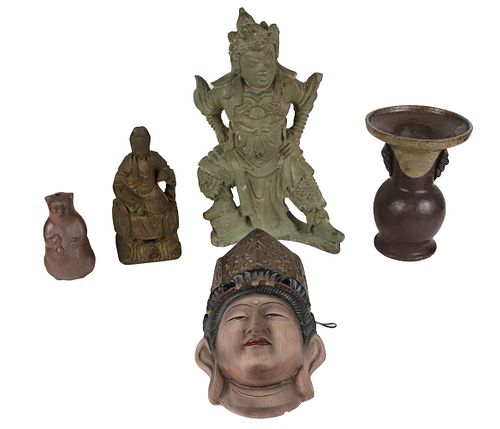 Group of Southeast Asian Decorative Objects