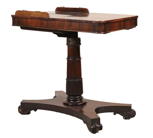 Regency Mahogany Invalid's Table