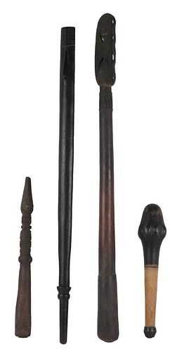 Group of Oceanic and Papua New Guinea War Clubs
