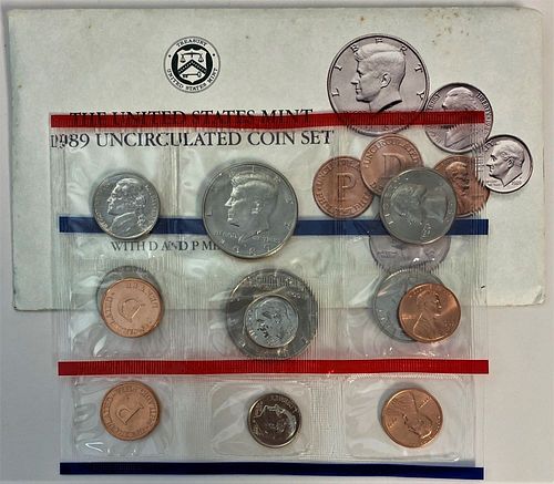 1989 United States Mint Set (12-coins)