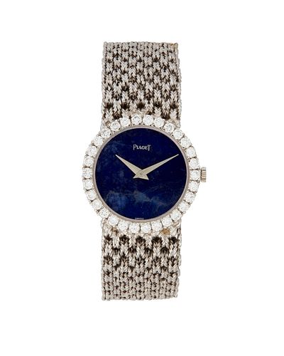 A Piaget lapis lazuli wristwatch