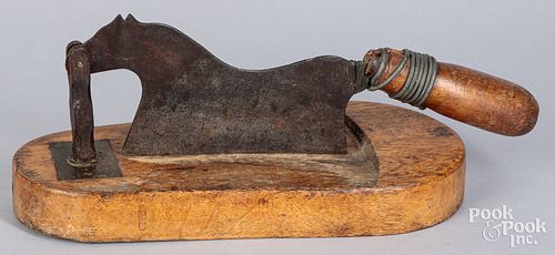 Continental horse-form sugar cutter, 19th c.