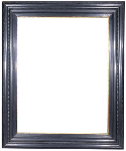European 20th C Ebonized Frame. - 41.75 x 32 5/8