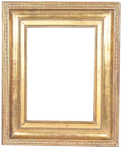 French 19th C Gilt Wood Frame- 16 1/8 x 12
