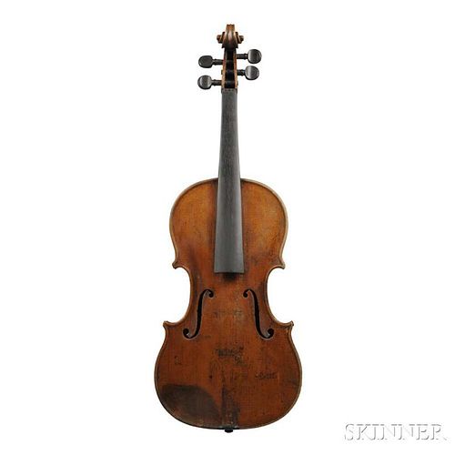 German Violin, Klingenthal School, c. 1850
