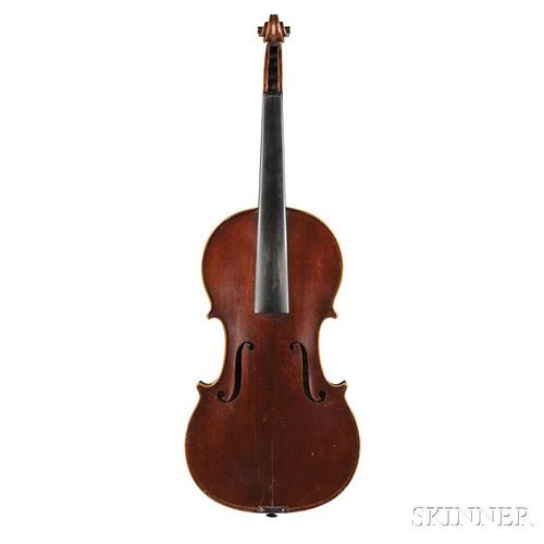 French Violin, Mirecourt, c. 1910