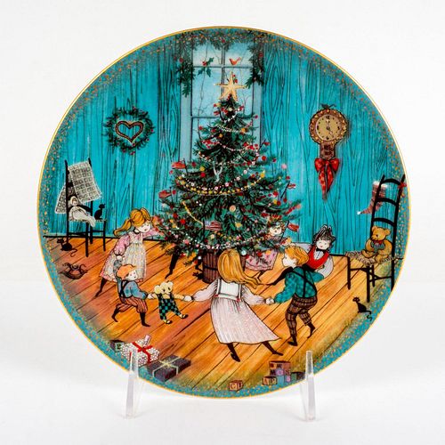 Anna Perenna, P. Buckley Moss Christmas Joy Collectors Plate