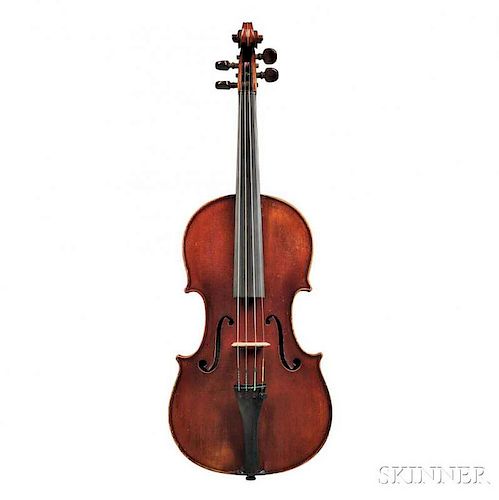 French Violin, Alexandre Delanoy, Bordeaux, 1890