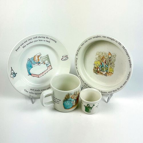 Vintage Wedgwood Beatrix Potter Peter Rabbit Dinner Set