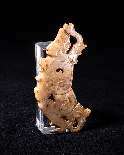 Pendant of an Anthropomorphic Figure, Western Zhou Period (1066-771 BCE)