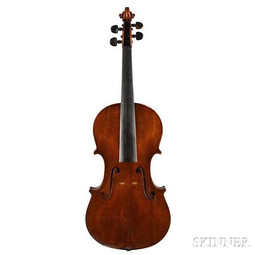 Danish Violin, Hans Poulsen, Copenhagen, 1889