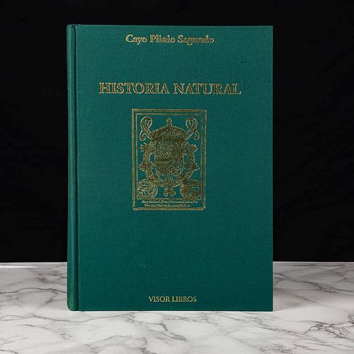Plinio Segundo, Cayo. Historia Natural. Madrid: Visor Libros / UNAM, 1999.  Segunda edición.