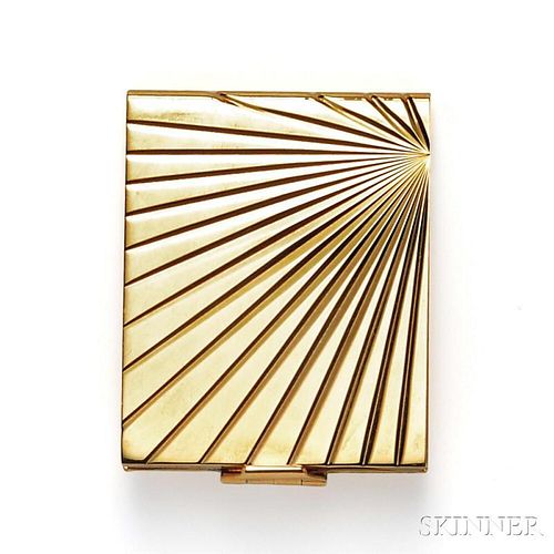 18kt Gold Notebook, Retailed by Van Cleef & Arpels