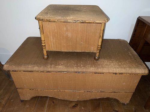 Footstool and Blanet Chest