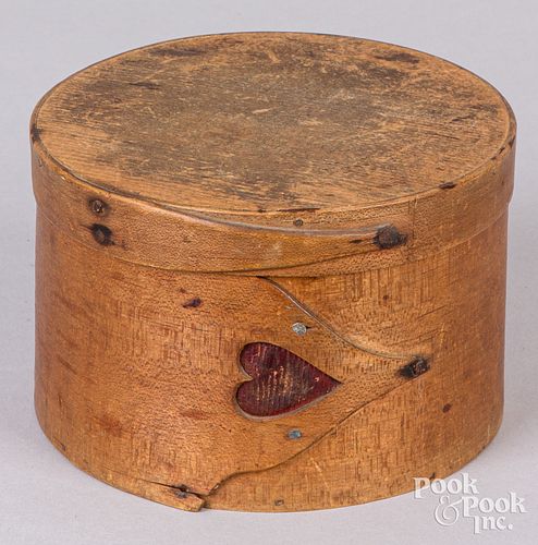 Unusual bentwood pantry box, 19th c.