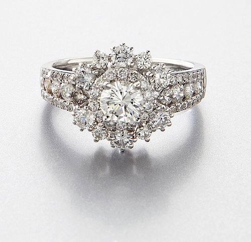 14K and diamond (EGL US) ring