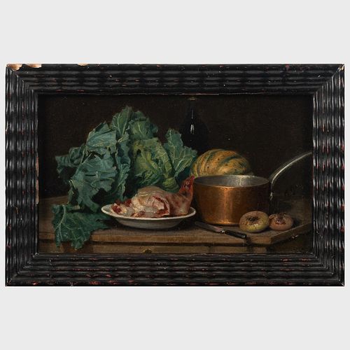 European School: Still Life with Tureen; and Still Life with Copper Pot