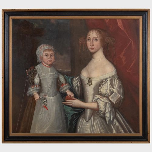 European School: Portrait of a Mother and Child