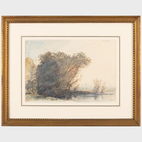 Paul Huet (1803-1869): Landscape
