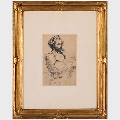 James Abbott McNeill Whistler (1834-1903): Drouet Sculpteur