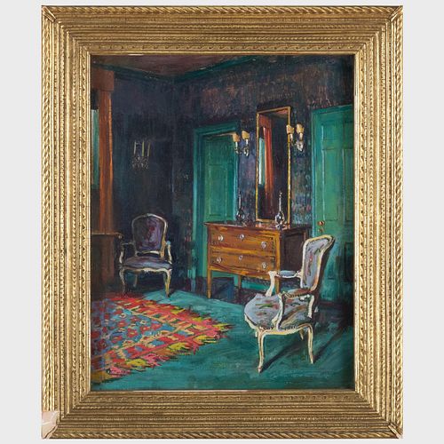 Felicie Waldo Howell (1897-1968): Little Bedroom