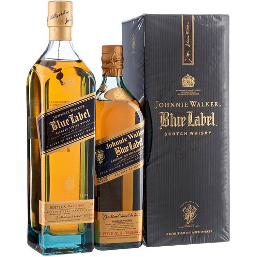 Johnnie Walker. Blue Label. Blended. Scotch Whisky. Piezas: 3.