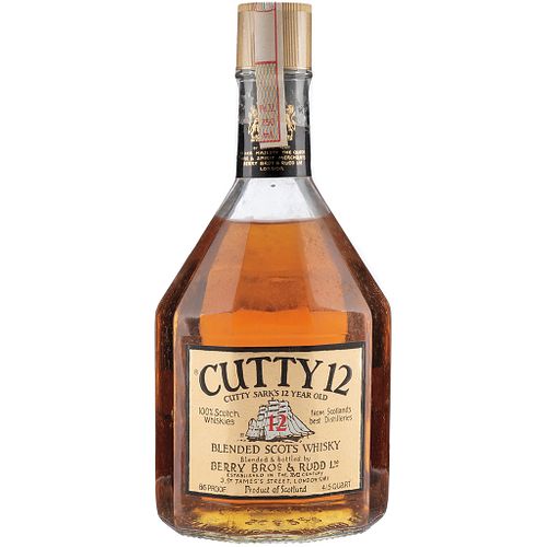 Cutty Sark's. 12 años. Blended. Scotch whisky.