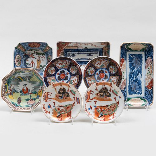 Group of Japanese Imari Porcelain Wares 