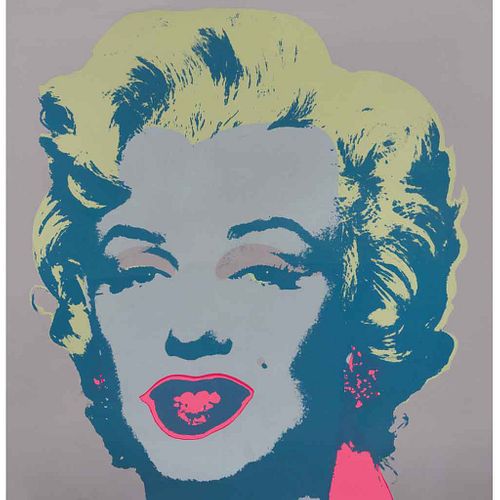 ANDY WARHOL, II.26: Marilyn Monroe, Con sello en la parte posterior Fill in your own signature, Serigrafía, 91.4 x 91.4 cm