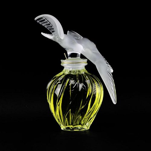Lalique Clear and Frosted Crystal  "L'Air Du Temps" Factice Dummy.