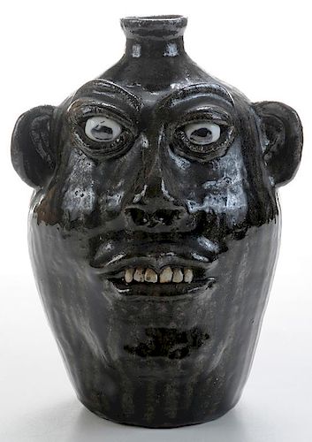 Cleater Meaders Face Jug