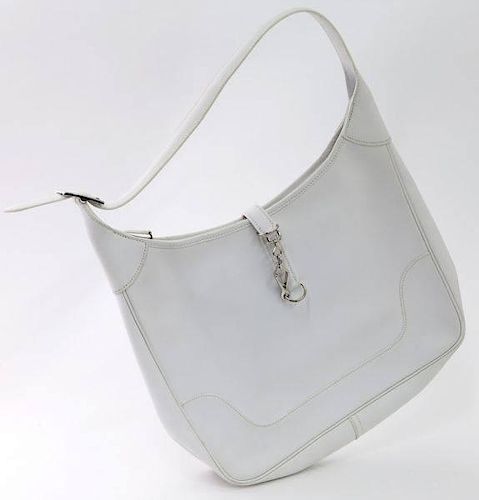Hermes white epsom Trim II Bag