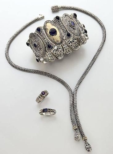 4 pcs. Lagos / Konstantino / John Hardy jewelry