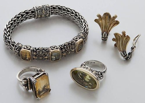 4 pcs. Lagos / John Hardy / Konstantino jewelry