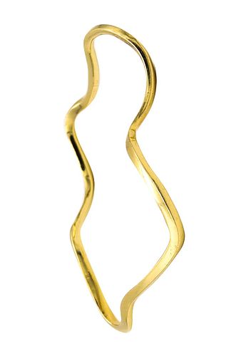 Tiffany & Co. Vintage Wavy  Bangle in 18 kt Yellow Gold