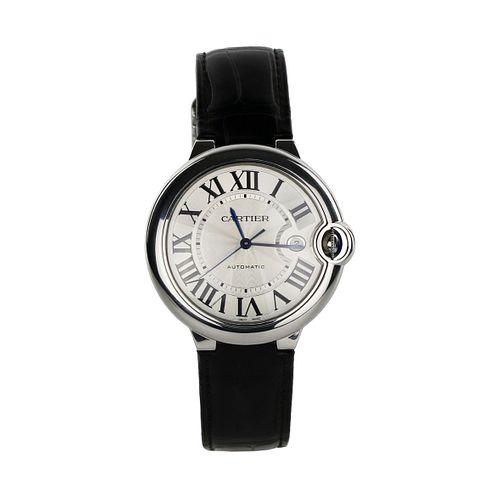 Cartier Ballon Bleu de Cartier watch. Steel case 42 mm.