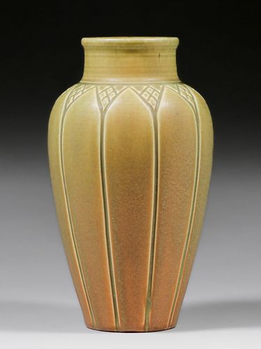 Rookwood Pottery #248 Linear Incised Vase 1914