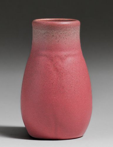 Rookwood Pottery #1825 Matte Red Vase 1915