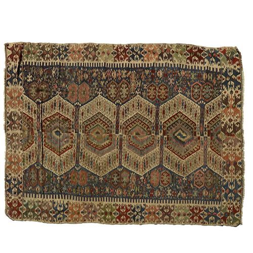 Caucasian flat weave carpet