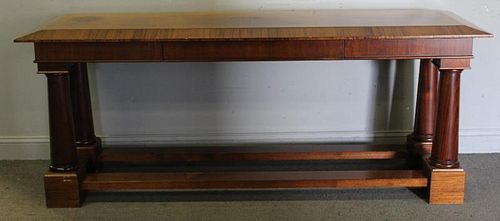 Vintage & Custom 1 Drawer Console Table with